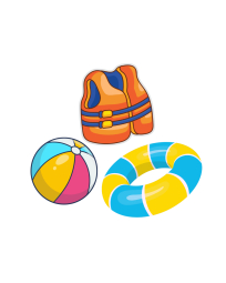 КРУГИ, ПЛОТИ, НАРУКАВНИКИ, ЖИЛЕТИ, М'ЯЧІ