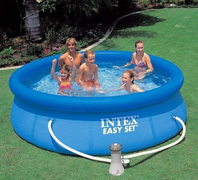 Басейн сімейний 28142 (1шт) 366-84см, 7290л, фільтр-насос, ремкомплект, в кор-ці (шт.)