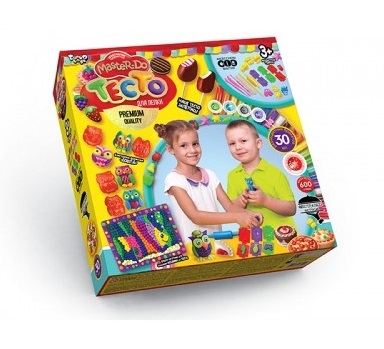 Набір креативної творчості "Тісто для ліпки "Master Do" коробка 30 кольорiв*20г ЛЮКС укр  ТМD-03-06 (шт.)