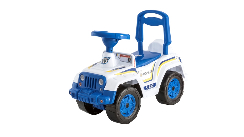 Машина-Каталка 4*4 ПУ білий 549 (шт.)