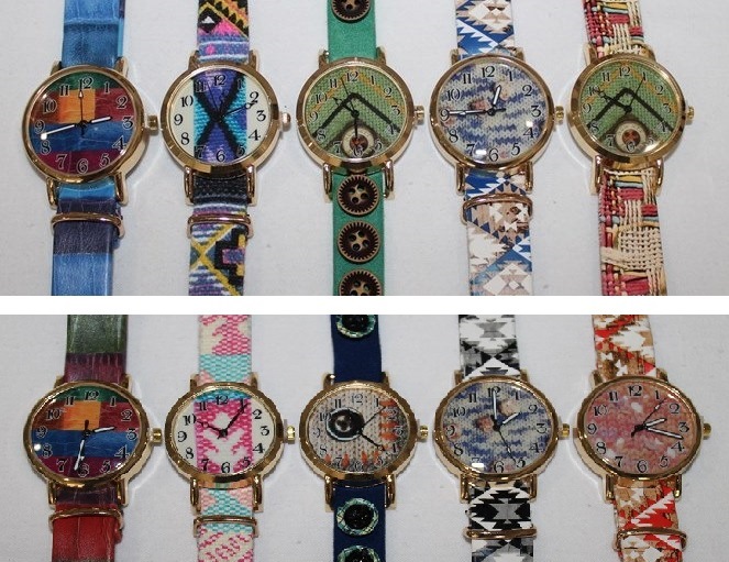 Годинник наручний жіночий в асорт.(К-5-8) (шт.)