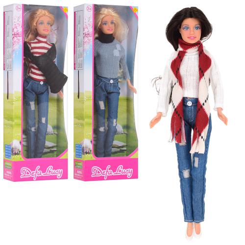 Лялька DEFA 8366-BF (48шт) 29см, 3 види, в кор-ці, 31-11-5см (шт.)