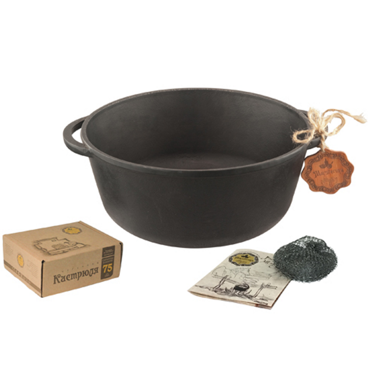 Т402Ук Каструля чавунна лита 3л (шт.)