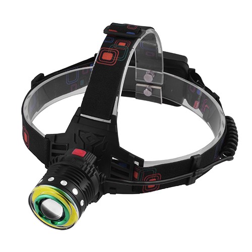 PL  105  Ліхтарик налобний (2XP LED+W+-2 заряд.пристрої(прикур.і мережі) + 2*18650)/60/ (шт.)