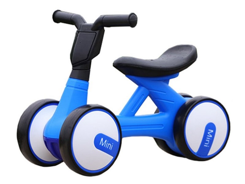 Толокар M 4086-4 (1шт) мотоцикл, музика, світло, кольор. коробка, синій (шт.)