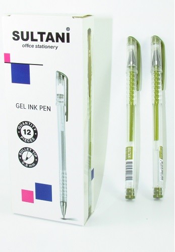 Ручка гелева AUTUMN, ЗОЛОТИЙ, 0.8 мм (Швейц),(1728/864/144) ST5551 (шт.)