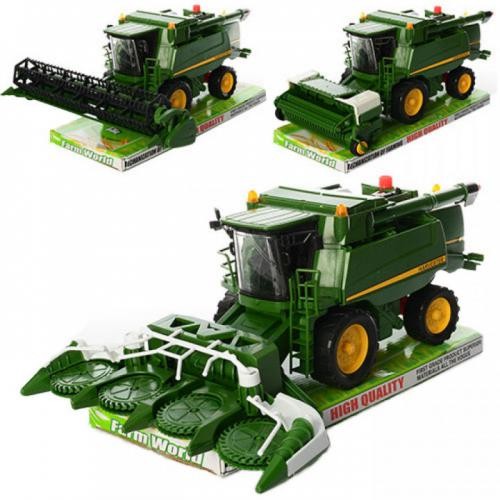 Комбайн 8989-1-2-3 (12шт) інер-й, 32см, 3 види, в слюді, 35-23-15см (шт.)