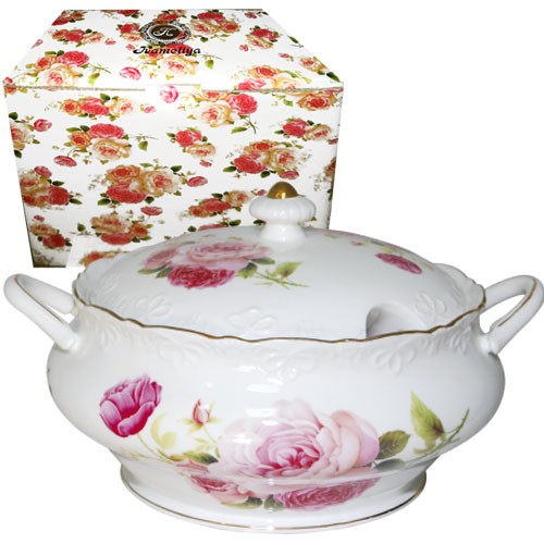 4283 Супник 3,5л з ручками Бант (6) 4283 (шт.)