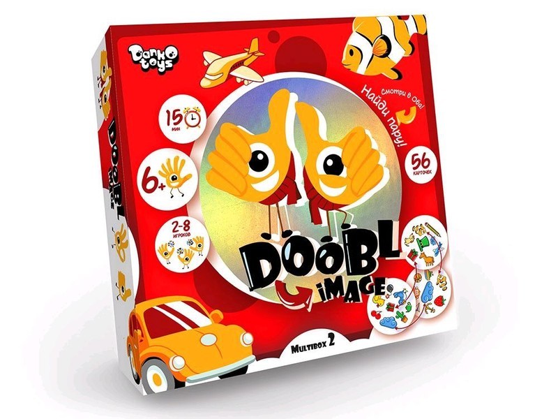 Настільна розважальна гра "Doobl Image" міні укр (32) DBI-02-01U,02U,03U,04U (шт.)