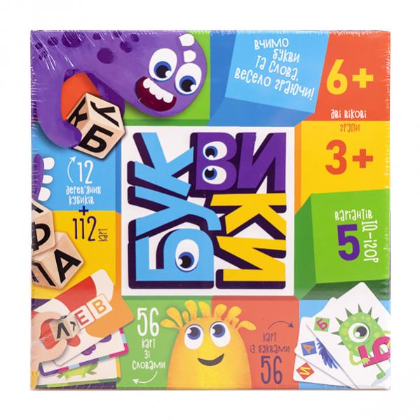 Розважальна гра "Буквики" укр (10) G-BU-01U (шт.)