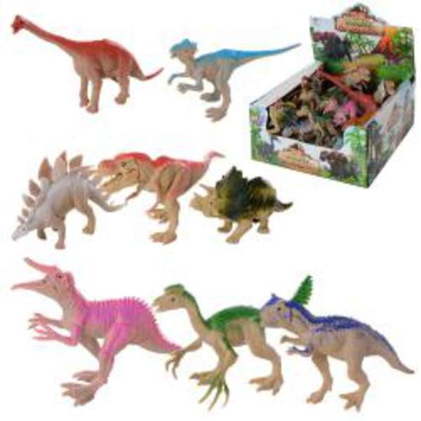 Динозавр 929-60B (288шт) від 15см, 24шт(12видів) у дисплеї, 24-24-11,5см (шт.)