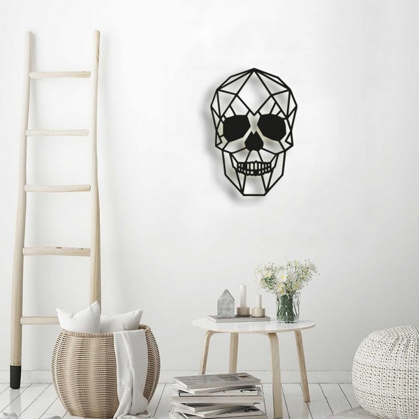 Декоративне панно PN113, 51*35, ХДФ, Череп (шт.)