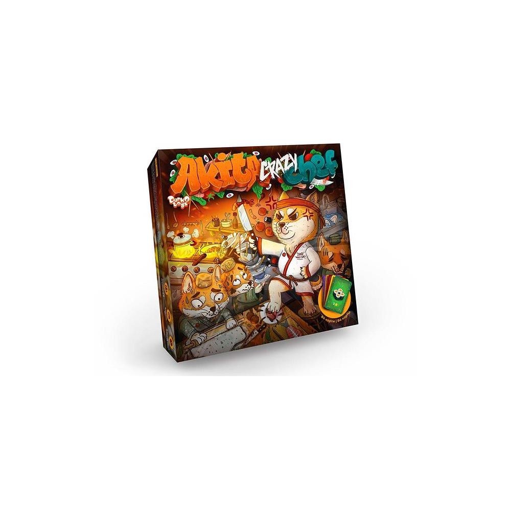 Настільна гра "Akita Crazy Chef" (10) G-ACC-01-01 (шт.)