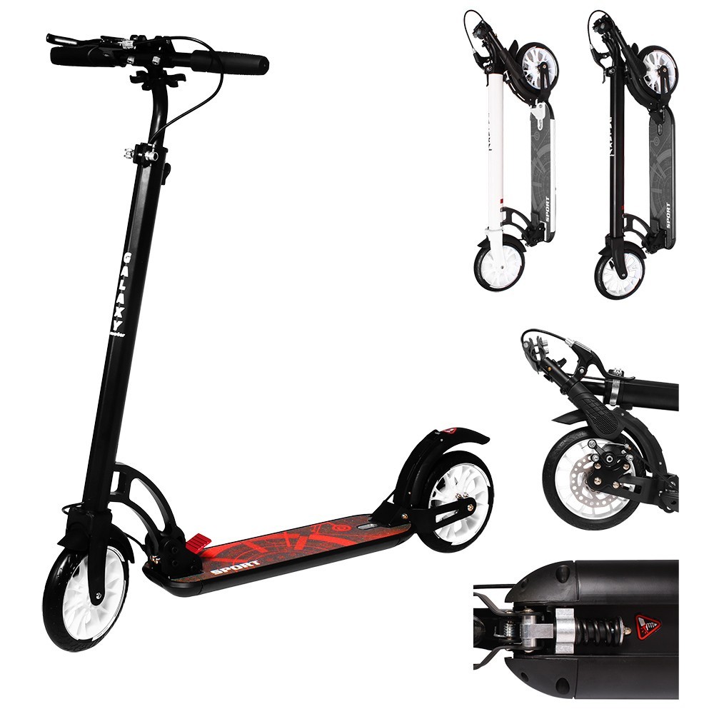 Самокат GS-0026 White алюмінієвий кор./2/ (шт.)