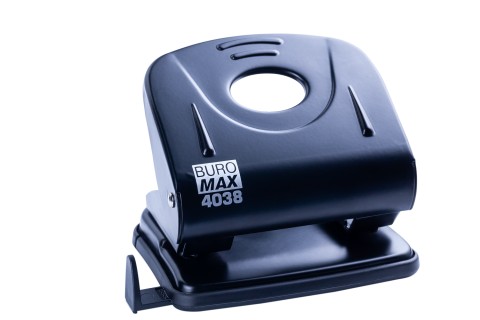 Діркопробивач металевий (до 30арк.), чорний BM.4038-01 (шт.)