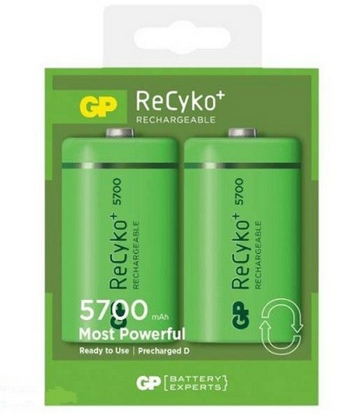 Акумулятор GP NіMH 570DHCBE-2GB2  ReCyko Newdesing (ціна за 1акум, в уп.-2шт) (шт.)