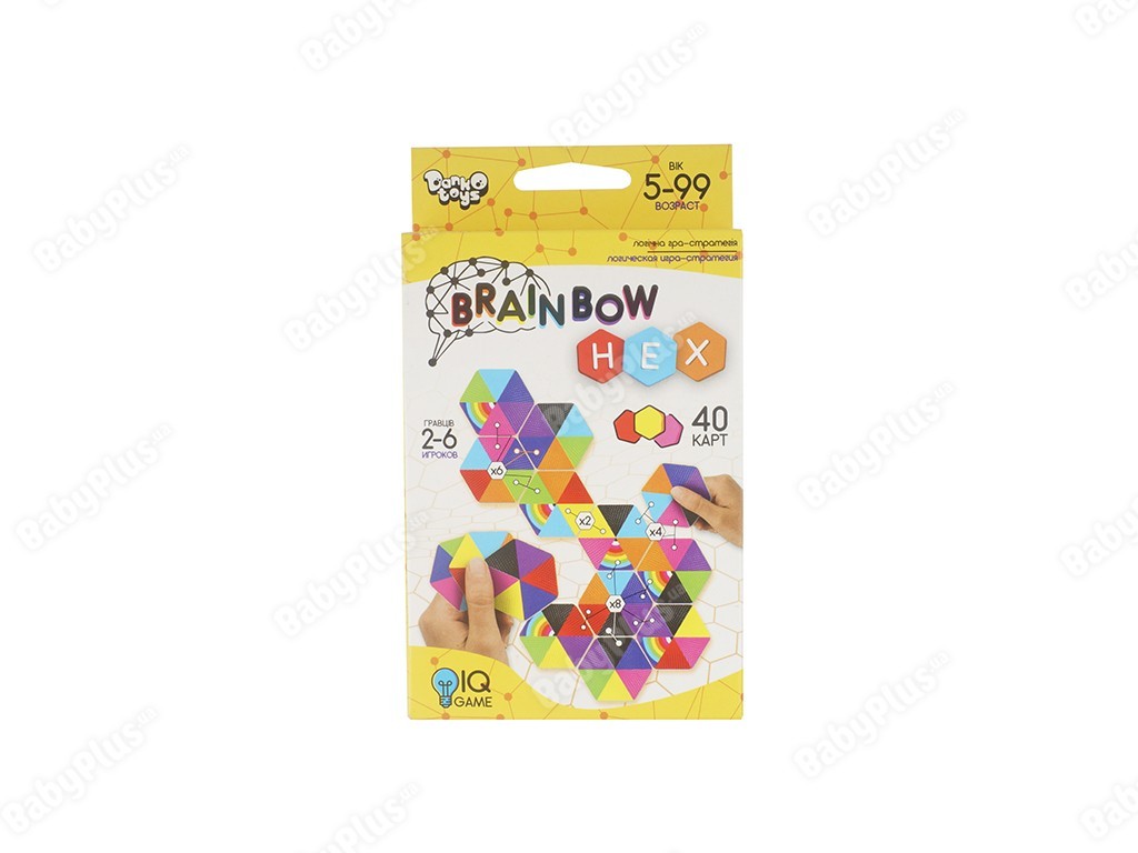 Розважальна настільна гра "Brainbow HEX" (32) G-BRH-01-01 (шт.)