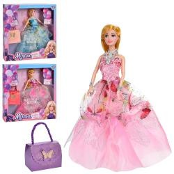 Лялька M 4770 UA (24шт) 29см, шарнірная, сумочка, 3види, в кор-ці,32-32,5-5см (шт.)