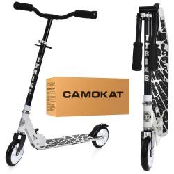 Самокат SR 2-039-8-W (1шт) алюм, 2колеса ПУ145мм, кермо79/90см, підніжка52/32-10,5см,ручки фомові (шт.)