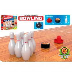 Боулінг MR 0619 (48шт) кеглі 6шт 13см, шайба 6см, в кор-ці, 23-19-6см (шт.)