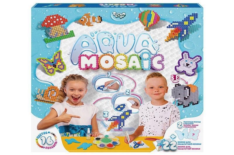 Креативна творчість "Aqua Mosaic" середній набір (10) AM-01-02 (шт.)