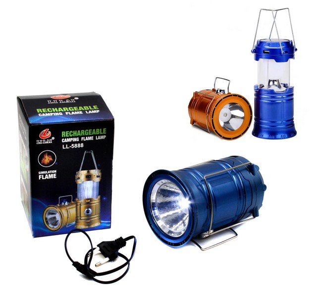 Лампа №5888 з полум'ям із метал. руч. у кор. (72) (шт.)