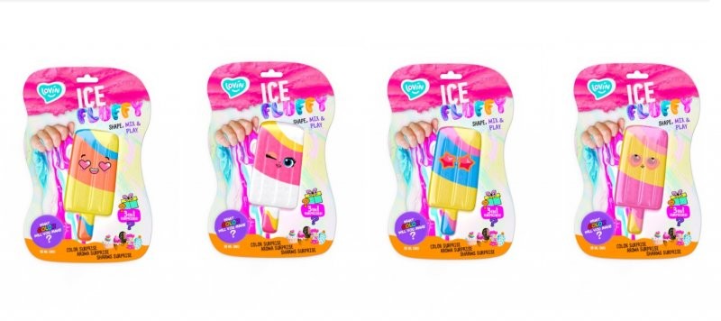Лизун-антистрес TM Lovin Ice Fluffy пломбір 110 мл 80126 (шт.)