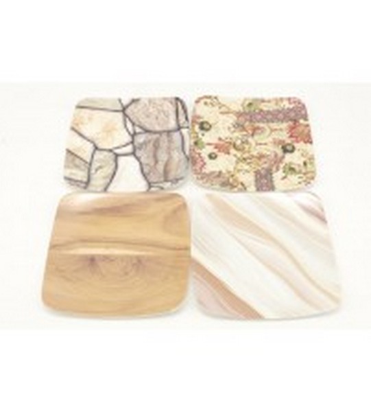 0545 Квадратна тарілка з меламіну 18,5 х 18,5 см 0545 (шт.)