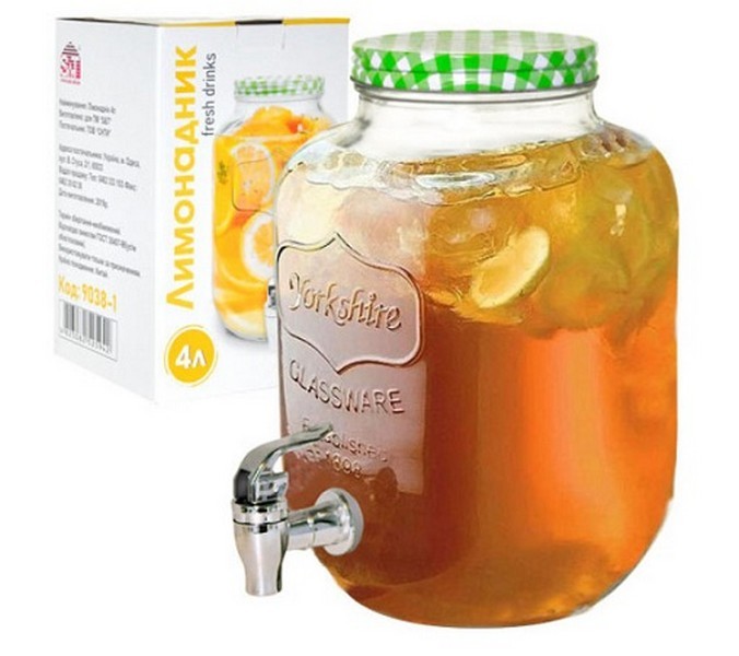 9038-01 Лимонадник 4л (шт.)