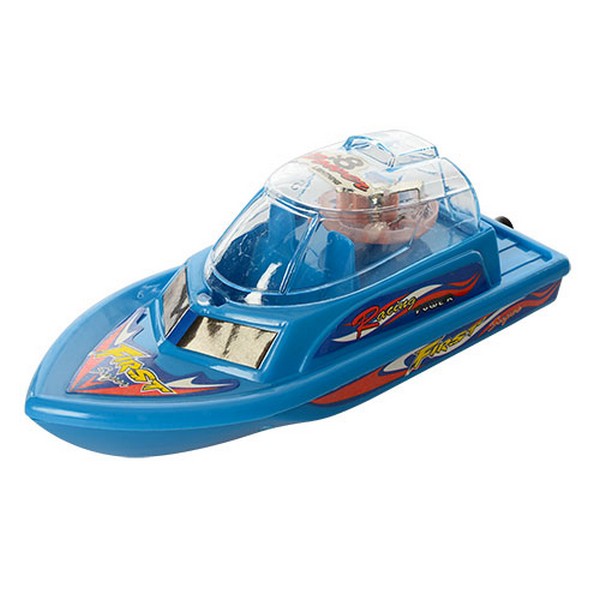 Катер 2257 (504шт) заводний, 15см, світло, на бат(таб), у кульку, 15-6-5см (шт.)
