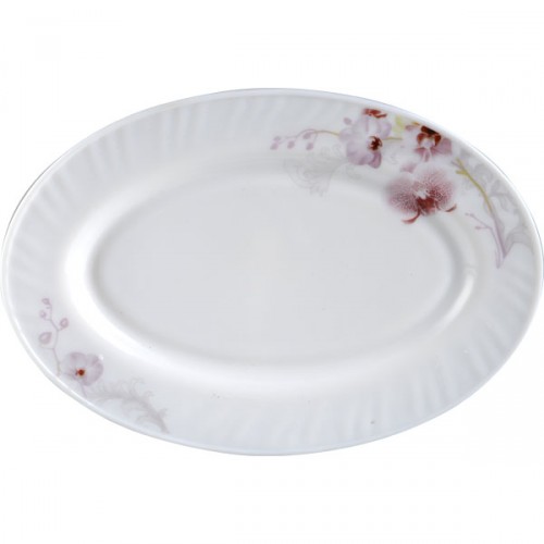 30063 Блюдо овал 14' Рожева орхідея 61099 (шт.)