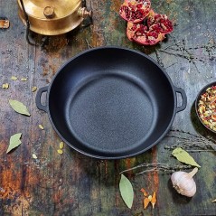 Т1011Ук Жаровня чавунна лита 20*4см Т1011Ук (шт.)