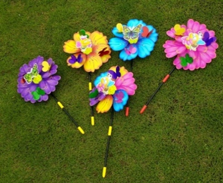 Вітрячок арт. V2204 (240шт/2) 25 см у пакеті, 5 кольорів (шт.)