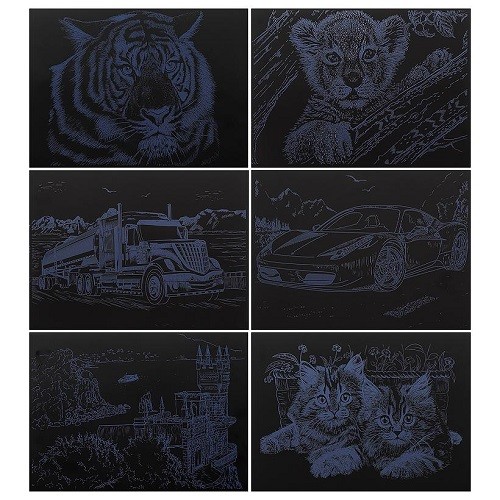 Креативна творчість "Гравюра А4" економ (60) ГрА4 (шт.)