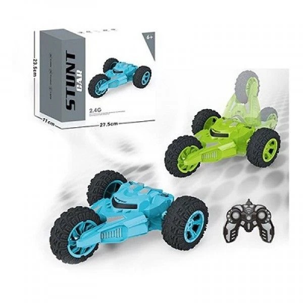 Машинка CQ-525 (18шт) р/к 2,4G,акум,трюкова,24см,світло,USB зарядний,2кол,у кор-ці, 27,5-23,5-11см (шт.)