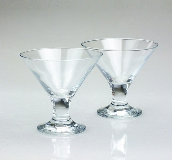 Айсвіль ваза д/морозива v-185мл, h-10см (под.уп.) н-р2шт 440410 (шт.)