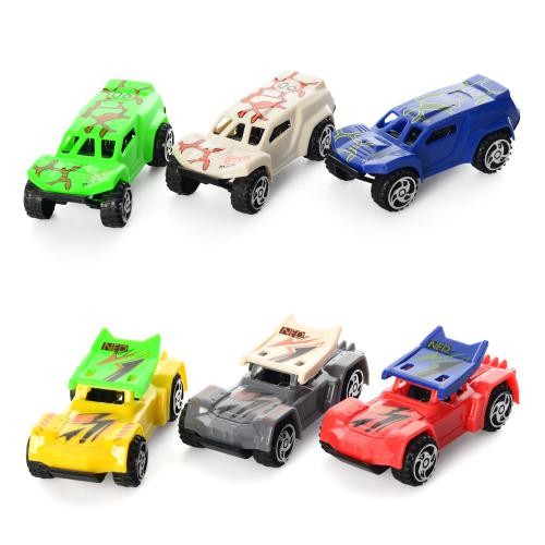 Машинка 6604A (720шт) 7см, мікс видів, у пакеті, 3,5-7-3см (шт.)