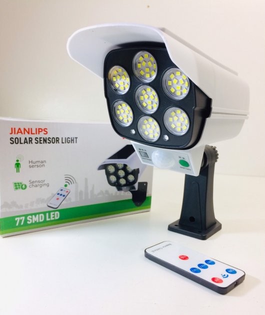 Вуличний ліхтар у вигляді камери solar light BL JLP 2178 (40) 7728 (шт.)