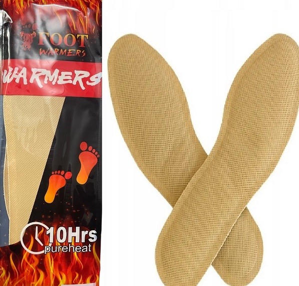 Устілка №CZ-1 одноразові, що самонагріваються, жіночі 36-39 (200) (шт.)