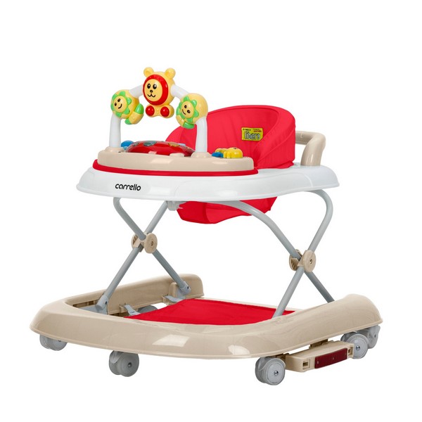 Ходунки CARRELLO Libero CRL-9602/3 Red 3 в 1 (ходунки, гойдалка, каталка) /1/ MOQ (шт.)