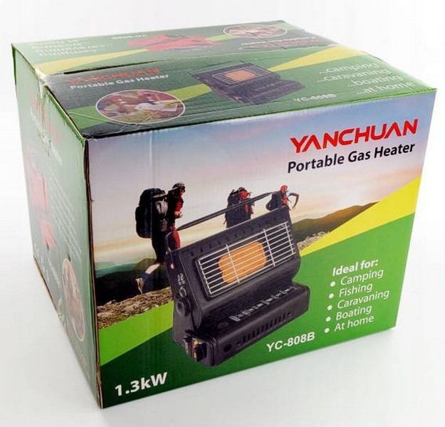 Портативна газова плита обігрівач в кор. №YC-808B (4) (шт.)