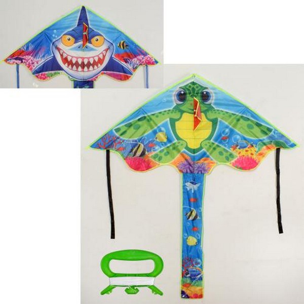 Повітряний змій MR 0438 (50шт) ширина 140см, довж.65см, хвіст 85см, 2 види, кул, 9-80-2см (шт.)