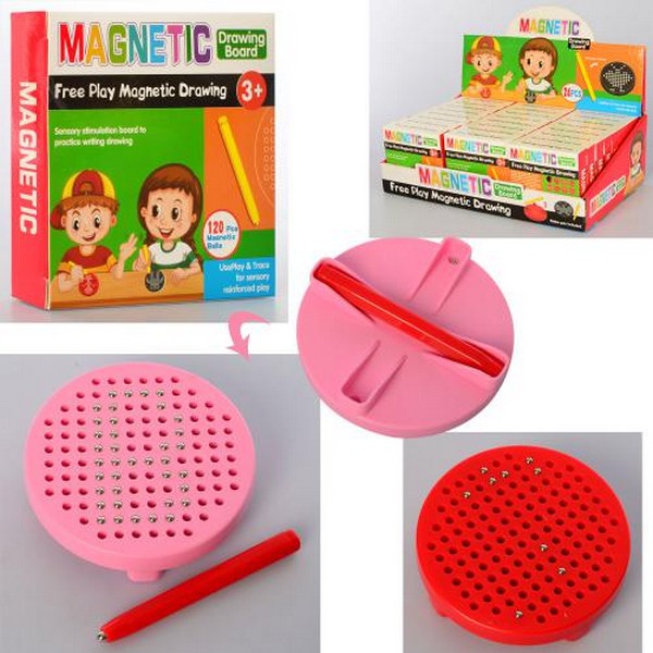 Дошка-мозаїка 380-12A (72шт) магнітна, 120дет, 24шт(1вид) в дисплеї, 33-21-11см (шт.)