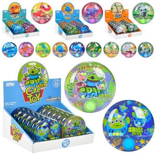 Гра водяна 2586D-A12 (72шт) 10см, динозаври, 12шт (4 види) у дисплеї, 24-20-10,5см (шт.)