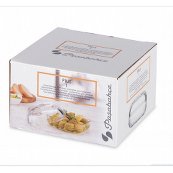 Плюс ємність для зберігання зі скляною кришкою v-200мл (под.уп.) 96886 (шт.)