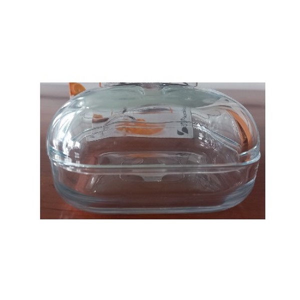 Плюс ємність для зберігання зі скляною кришкою v-395мл (под.уп.) 96887 (шт.)