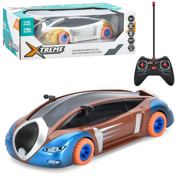 Машина 2618-109 (18шт) р/в, 1:16, на бат-ці, 24,5см, гум.кол, світло, 2кол, в кор-ці, 31-10,5-17см (шт.)