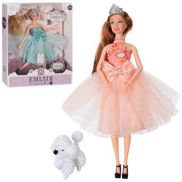 Лялька M 5655 UA (30шт) 29см, шарнірна, пудель, 2види, в кор-ці, 28-33-6,5см (шт.)