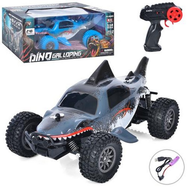 Машина KC9040-9F (8шт) :18, р/к2.4G, аккум,USBзар,корпус,що не б'ється, амортизатори, гумові колеса, (шт.)