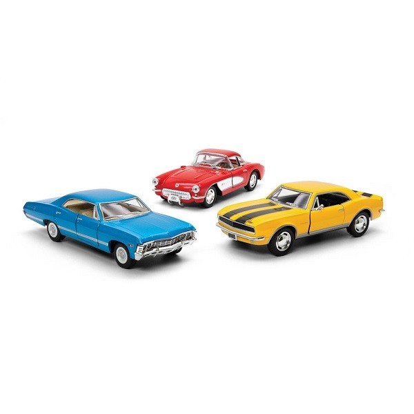 Модель легкова CHEVROLET CLASSIC-COLLECTION 5" KT5458W метал.інерц.відкр.дв.3в.4кол.кор./96/ (шт.)